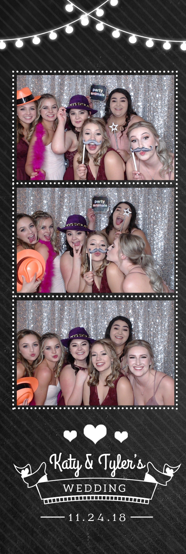 Katy and Tyler's wedding  | View more photos from the event at gallery.photoboothbillings.com/u/PhotoBoothBillings/Katy-and-Tylers-wedding